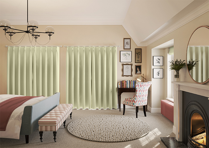 Kyoto Faux Silk, Cream - Made to Measure Curtains - Image 15